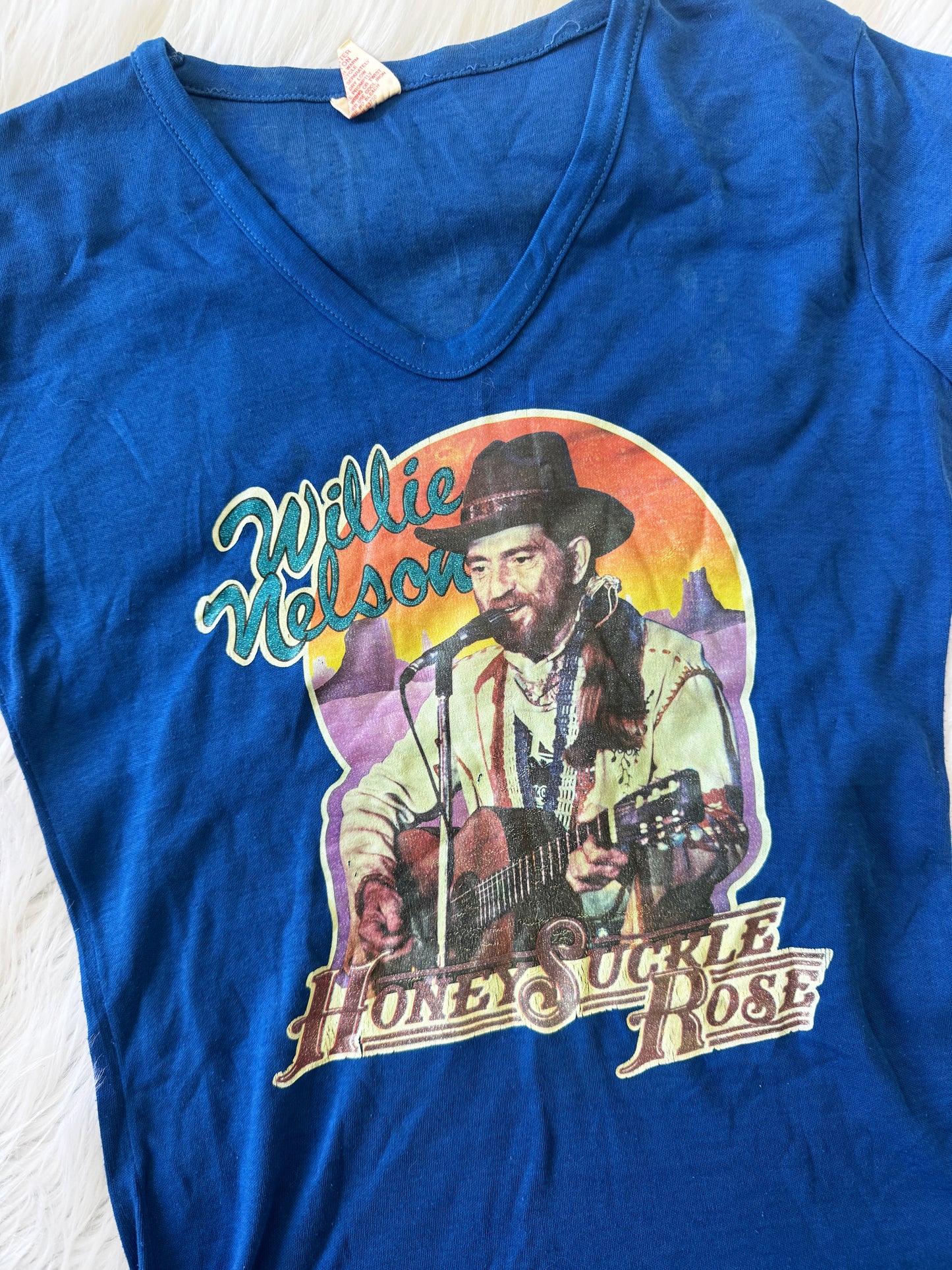 Vintage Willie Nelson Honey Suckle Rose Tee
