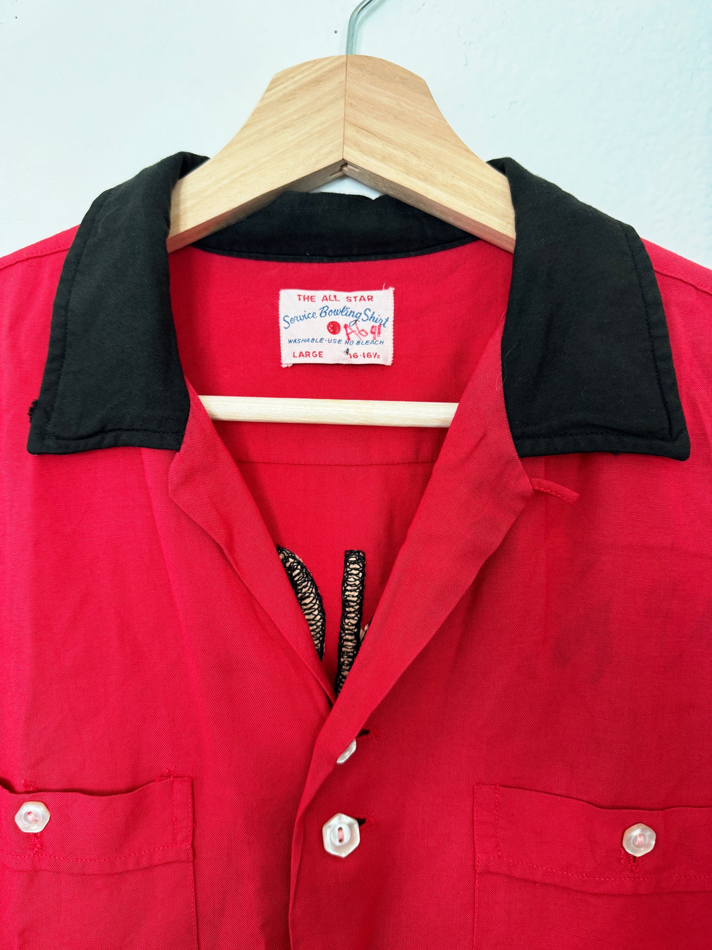 Vintage Chainstitch Bowling Shirt