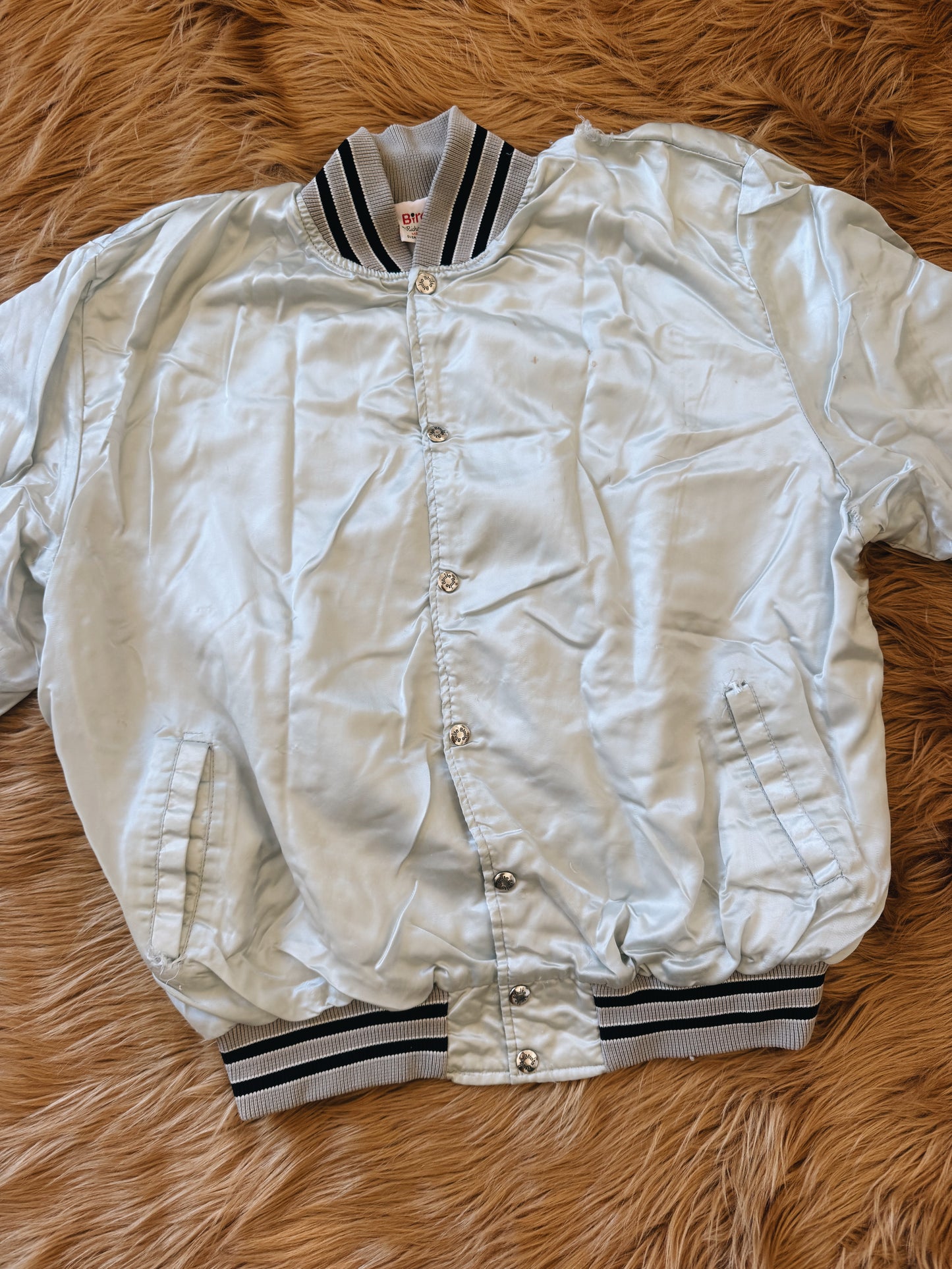 Vintage Houston Livestock Rodeo Bomber Jacket