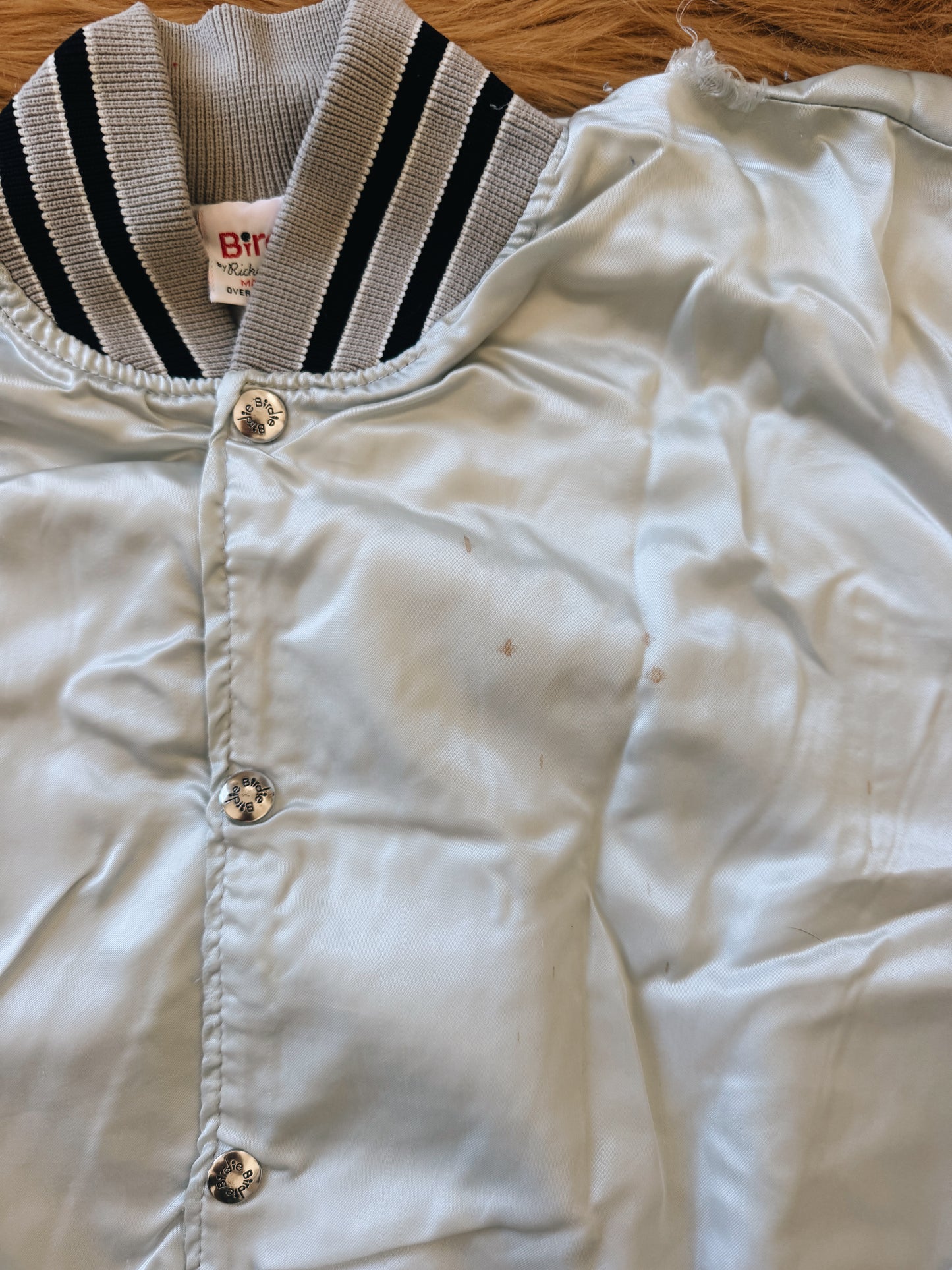 Vintage Houston Livestock Rodeo Bomber Jacket