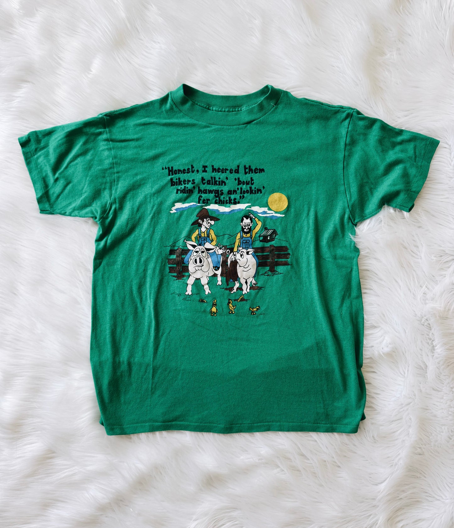 Vintage Ridin' Hawgs Tee