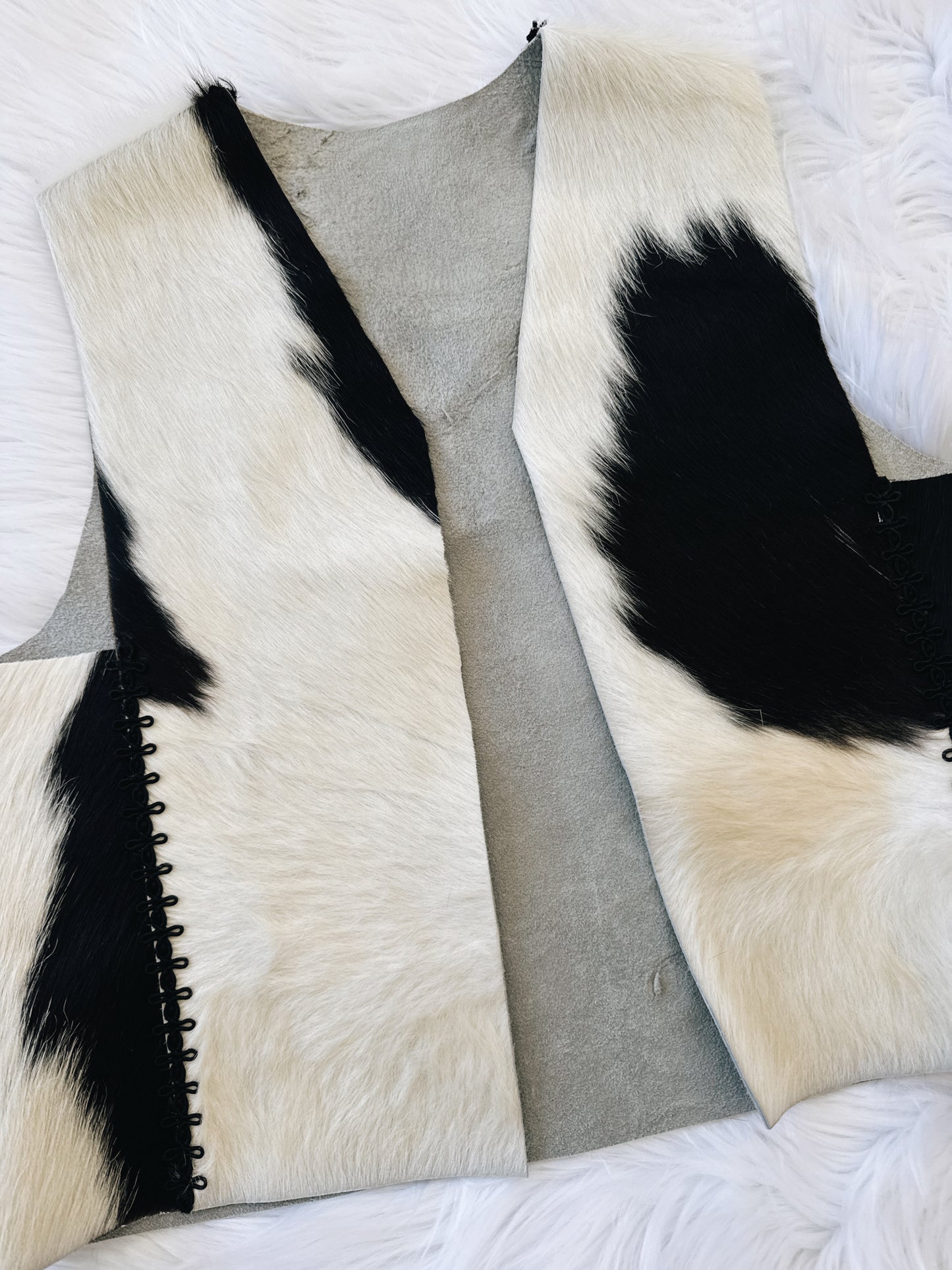 Vintage Cowhide Vest