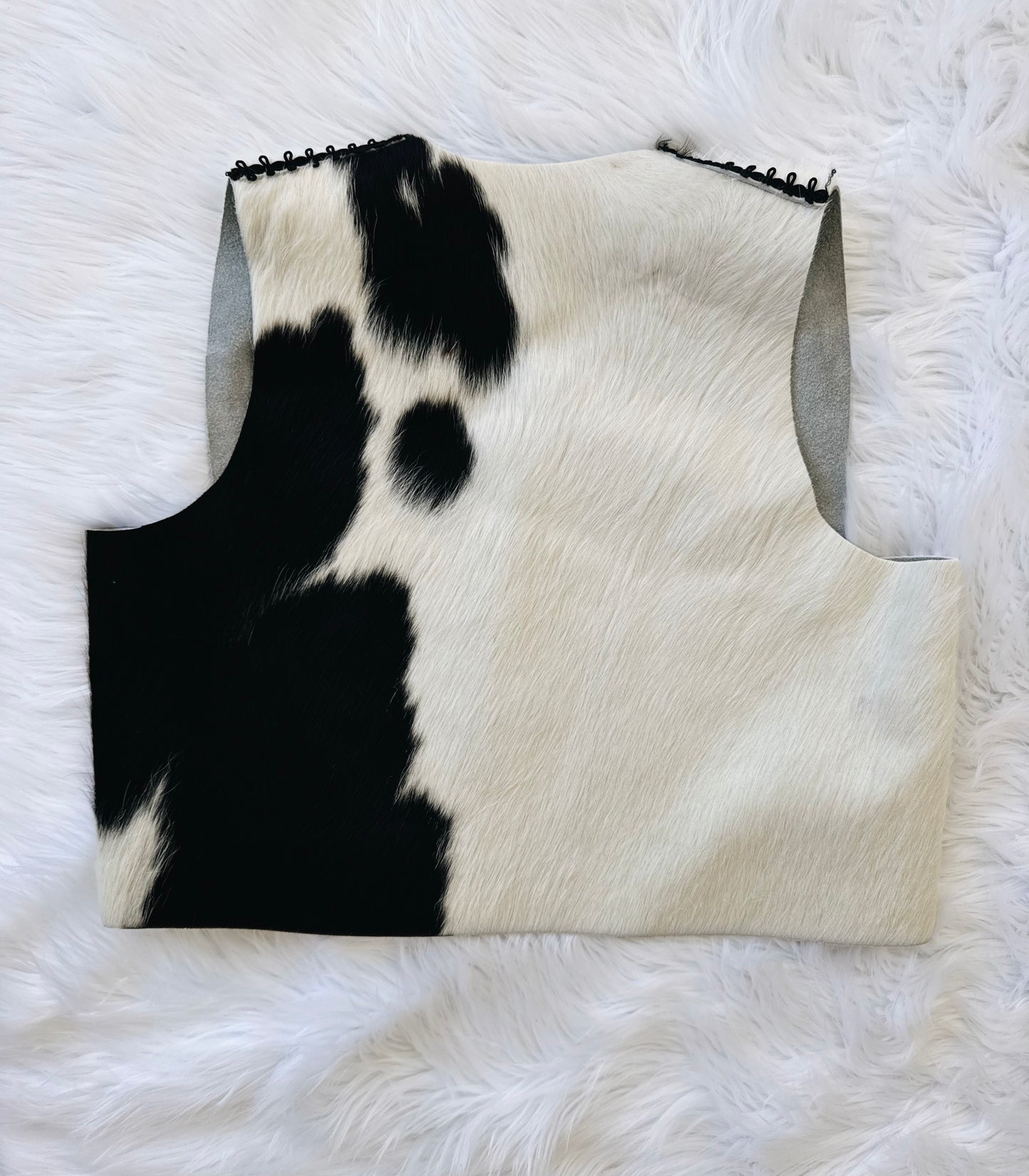 Vintage Cowhide Vest