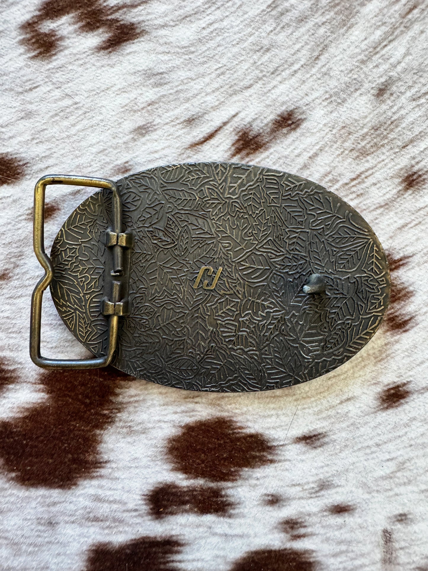 Vintage John Deere Belt Buckle