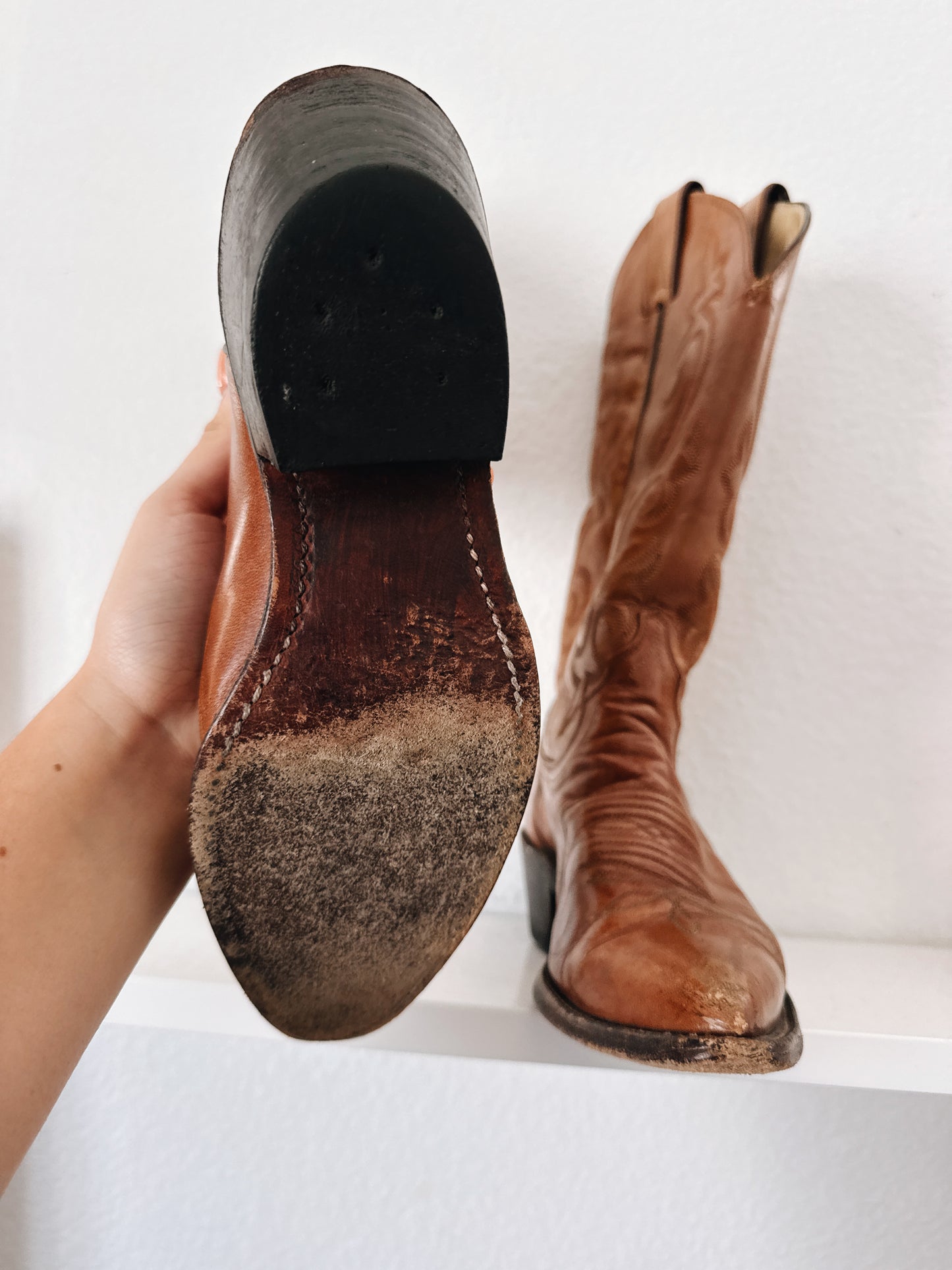 Vintage Justin Cowboy Boots