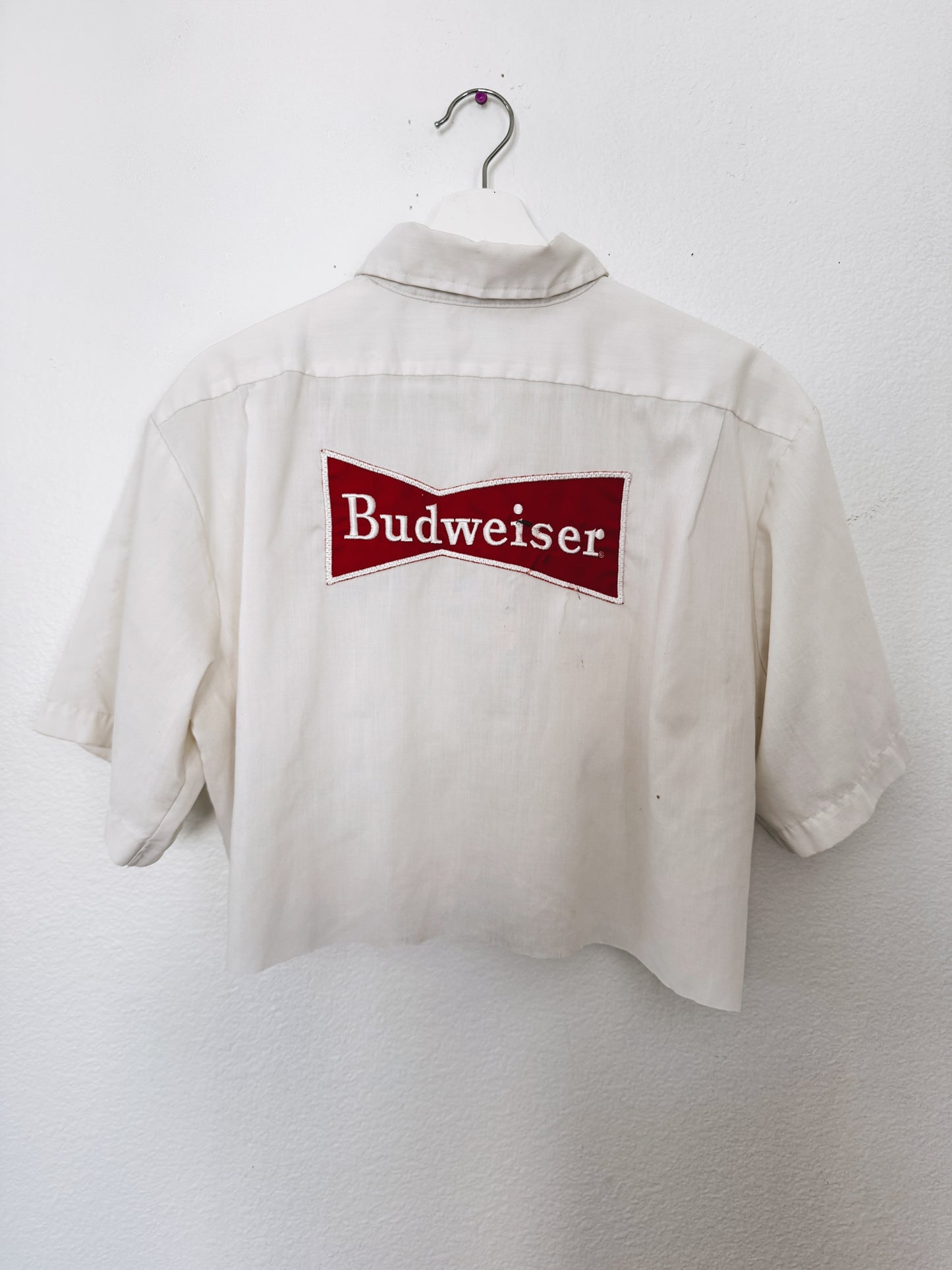 Vintage Budweiser Patch Work Shirt