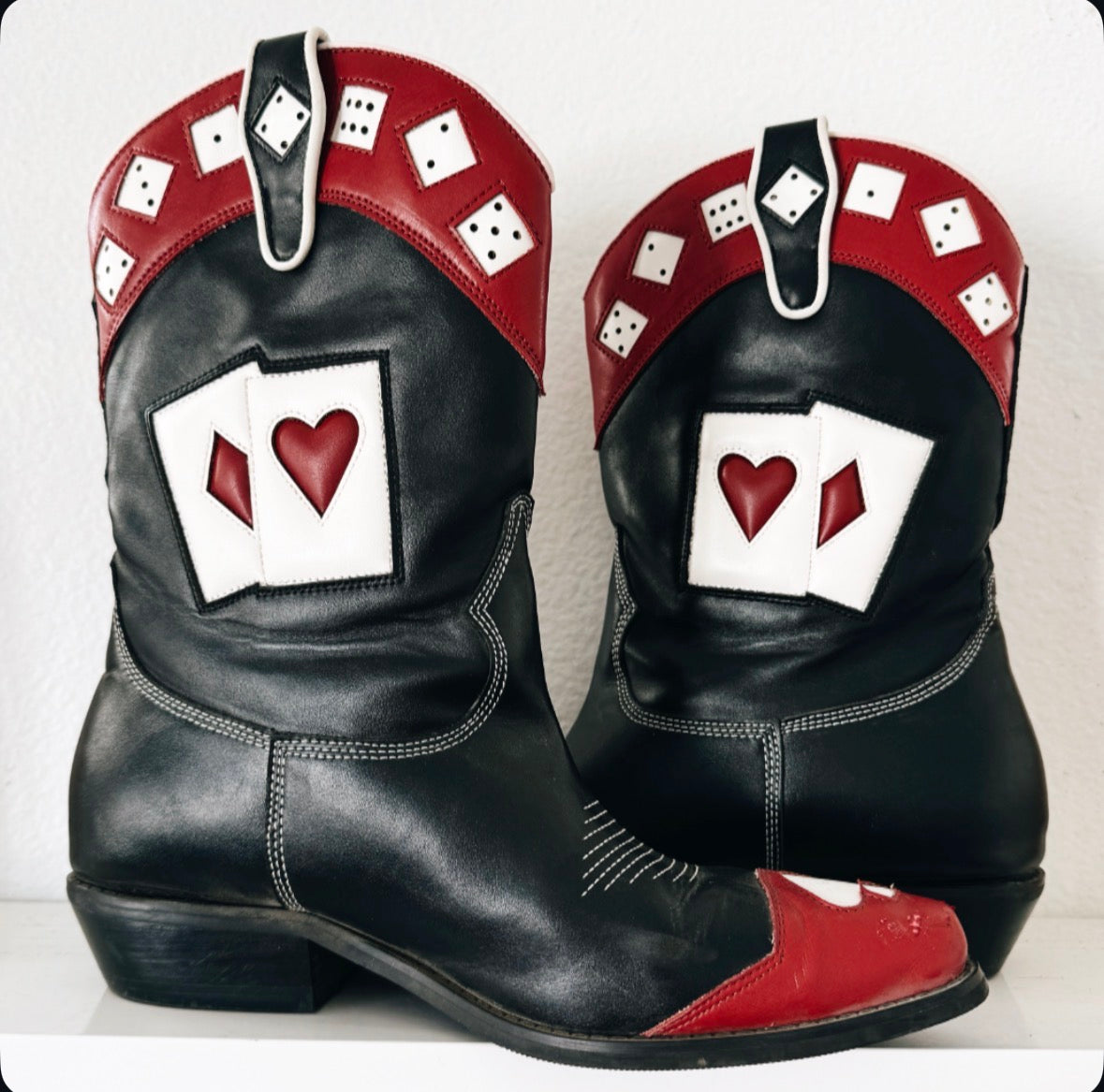 Poker Cowboy Boots