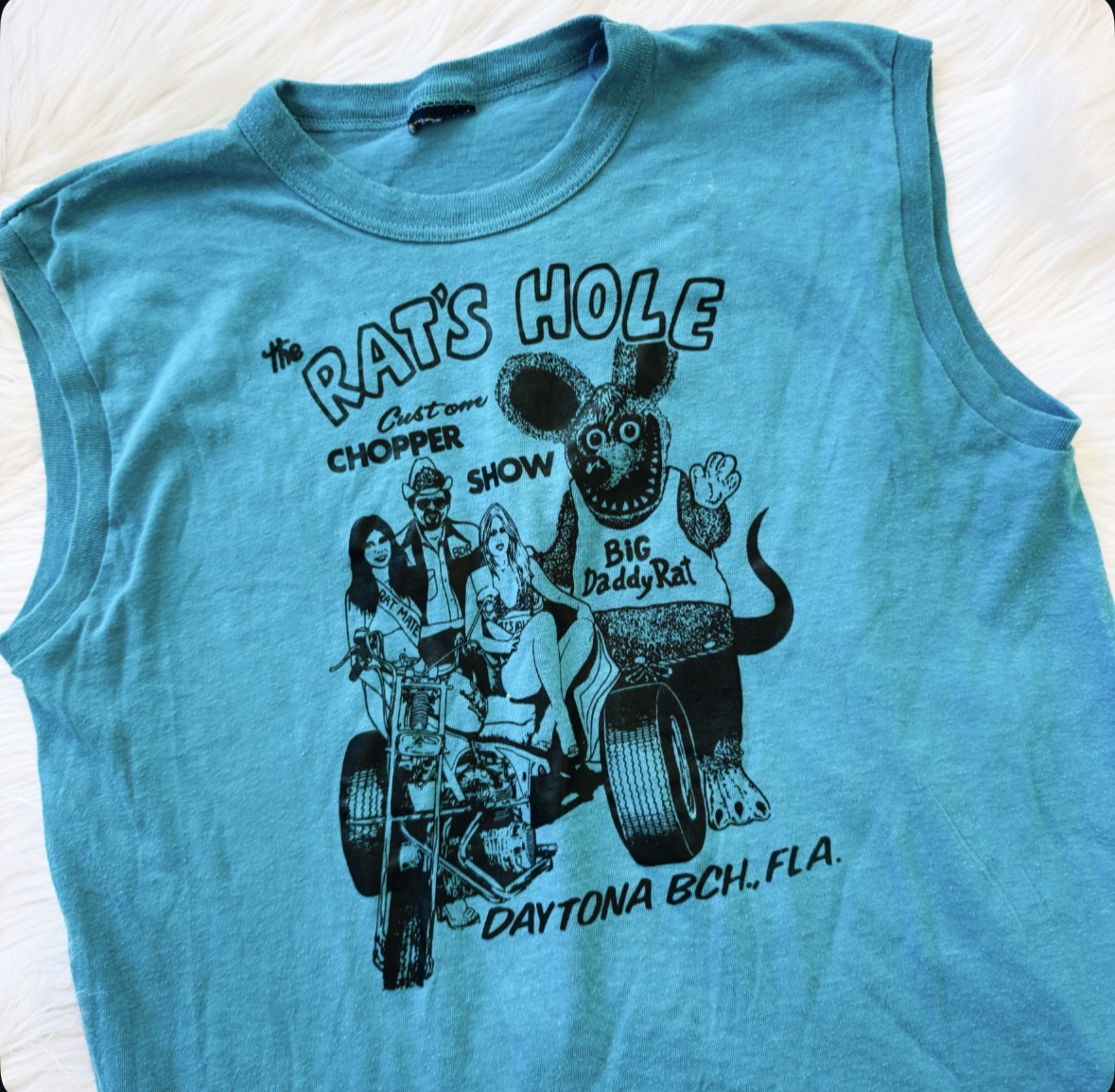 Vintage Rats Hole Chopper Tank