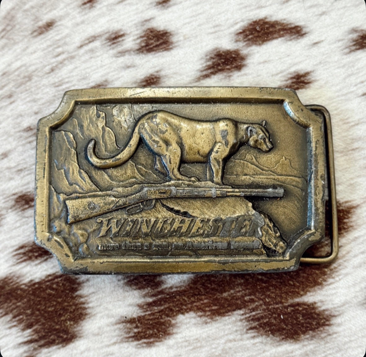 Vintage Winchester Belt Buckle