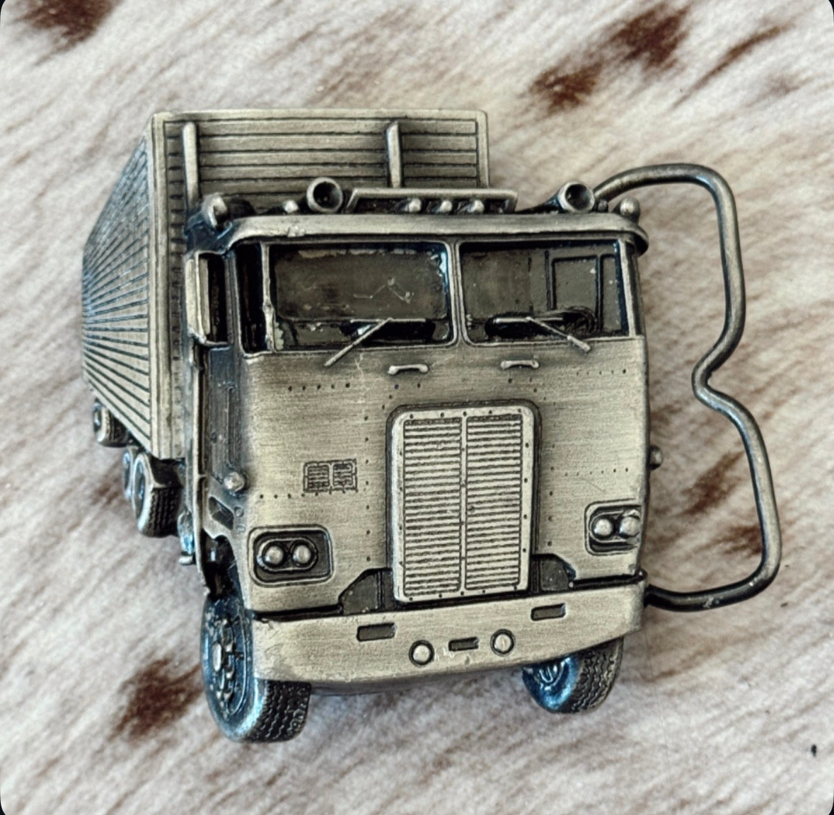 Vintage Trucker Belt Buckle