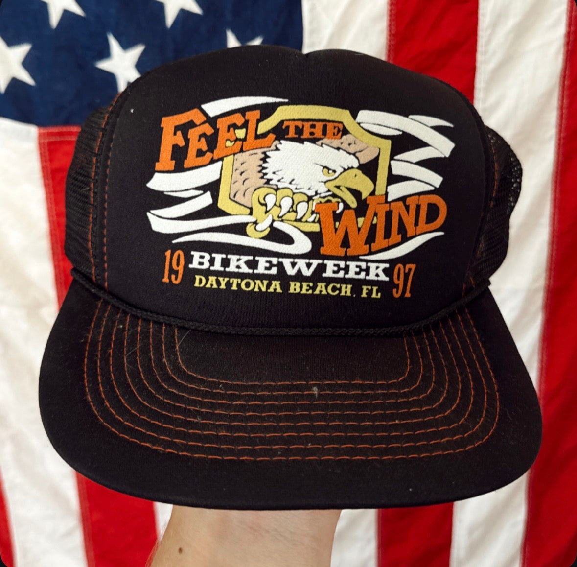 Vintage 1997 Bike Week Hat