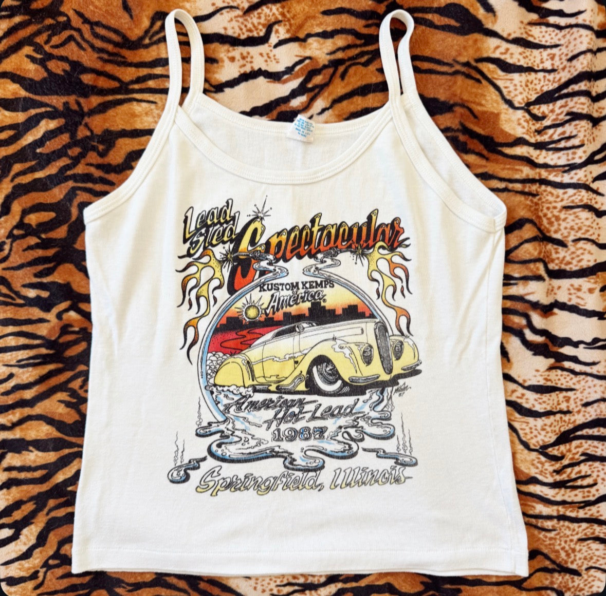 Vintage Hot Rod Tank Top