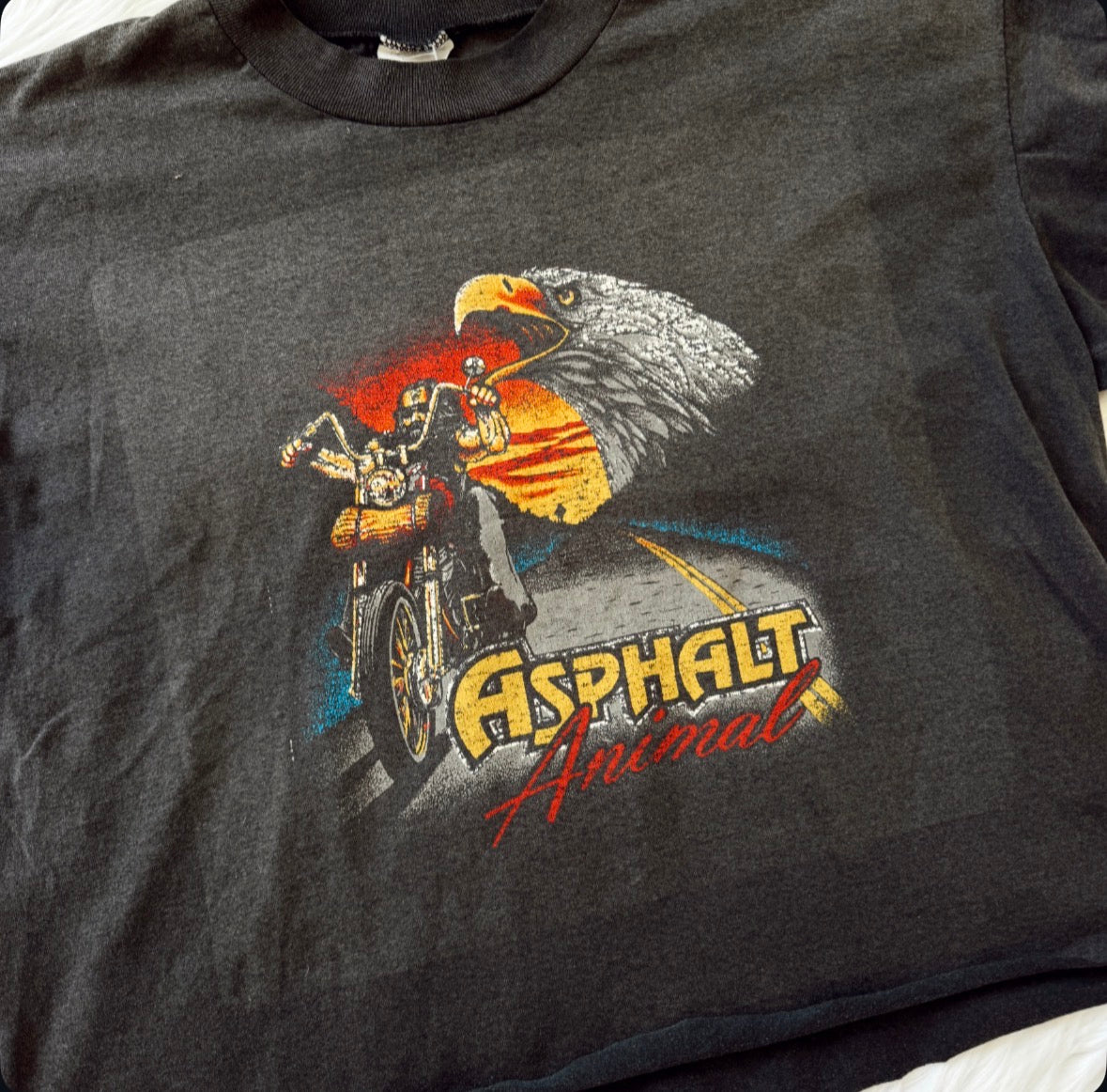 Vintage Asphalt Animal Tee