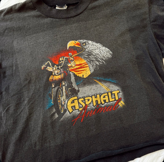 Vintage Asphalt Animal Tee