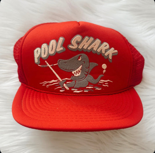 Vintage Pool Shark Hat