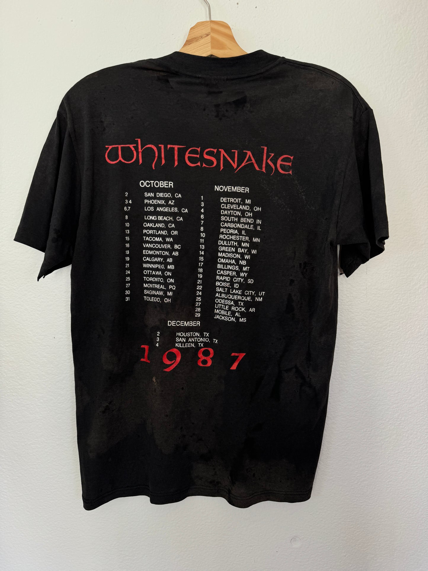 Vintage Whitesnake Tee