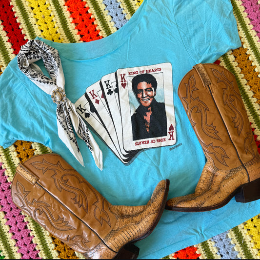 Vintage Elvis Cards Tee