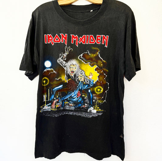 Vintage Iron Maiden No Prayer On The Road Tee