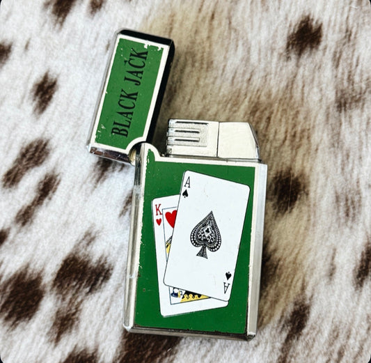 Vintage Black Jack Zippo Lighter