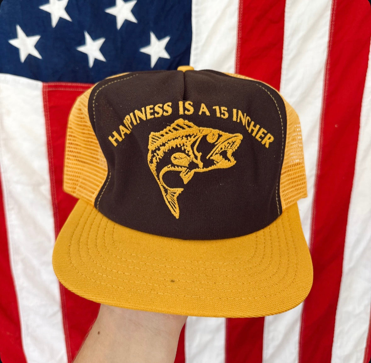 Vintage 15 Incher Fish Hat