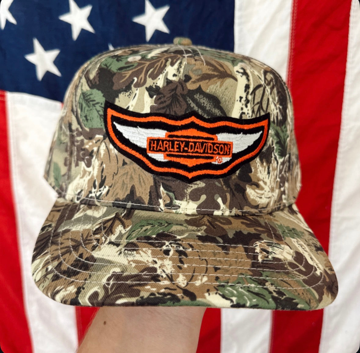 Harley Camo Hat