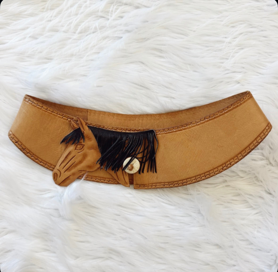 Vintage Horse Belt