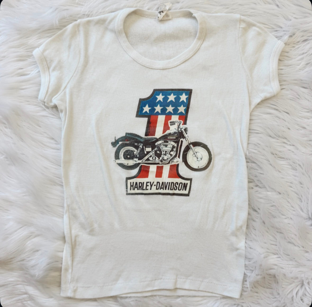 Vintage 1970s Harley Davidson Tee