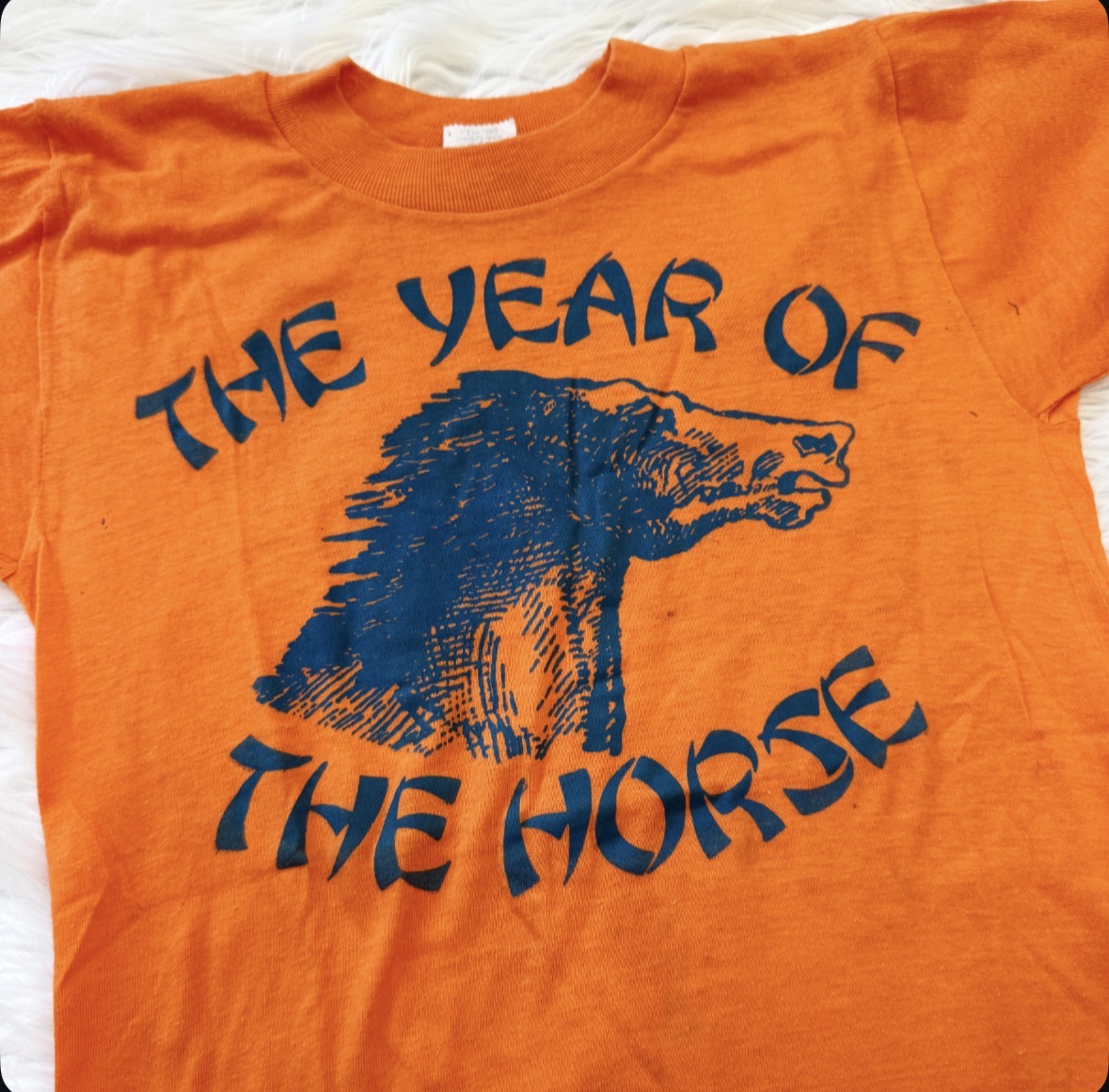 Vintage Year Of The Horse Tee