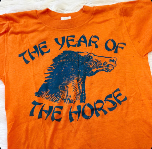 Vintage Year Of The Horse Tee