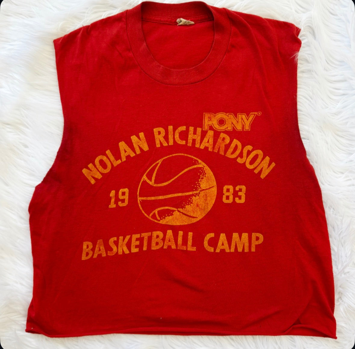 Vintage Basketball Camp Tank Top