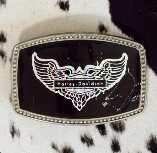 Vintage Harley Davidson Belt Buckle