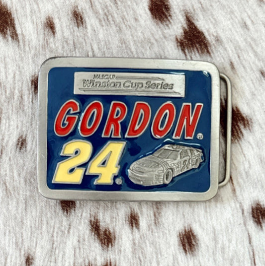 Vintage Nascar Gordon Belt Buckle