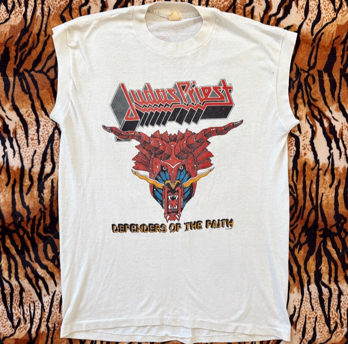 Vintage Judas Priest Defenders Tank Top