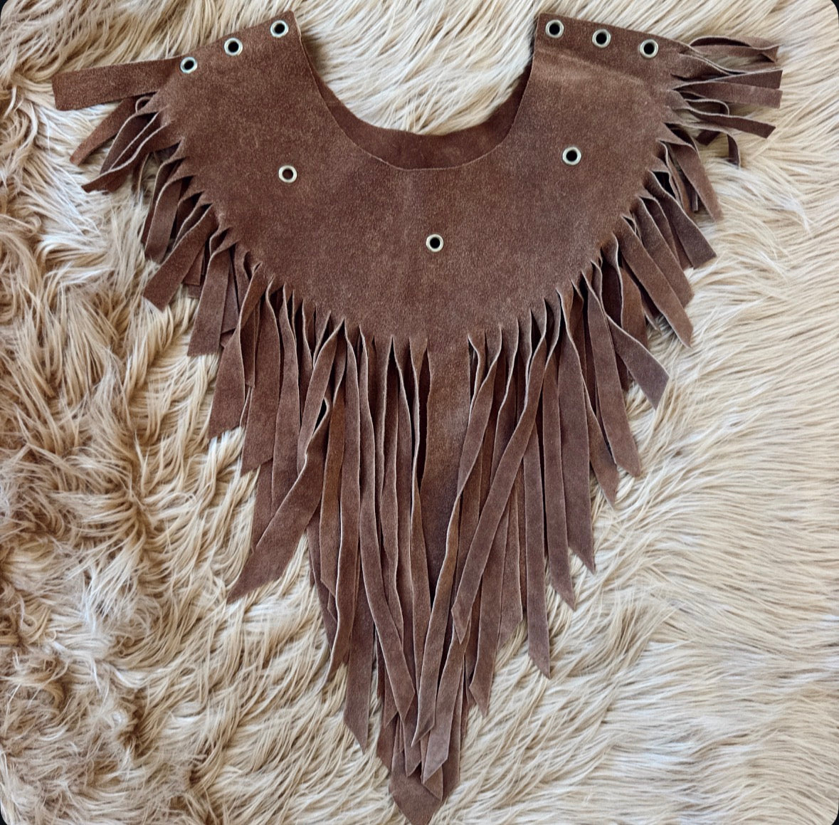 Vintage Fringe Cape