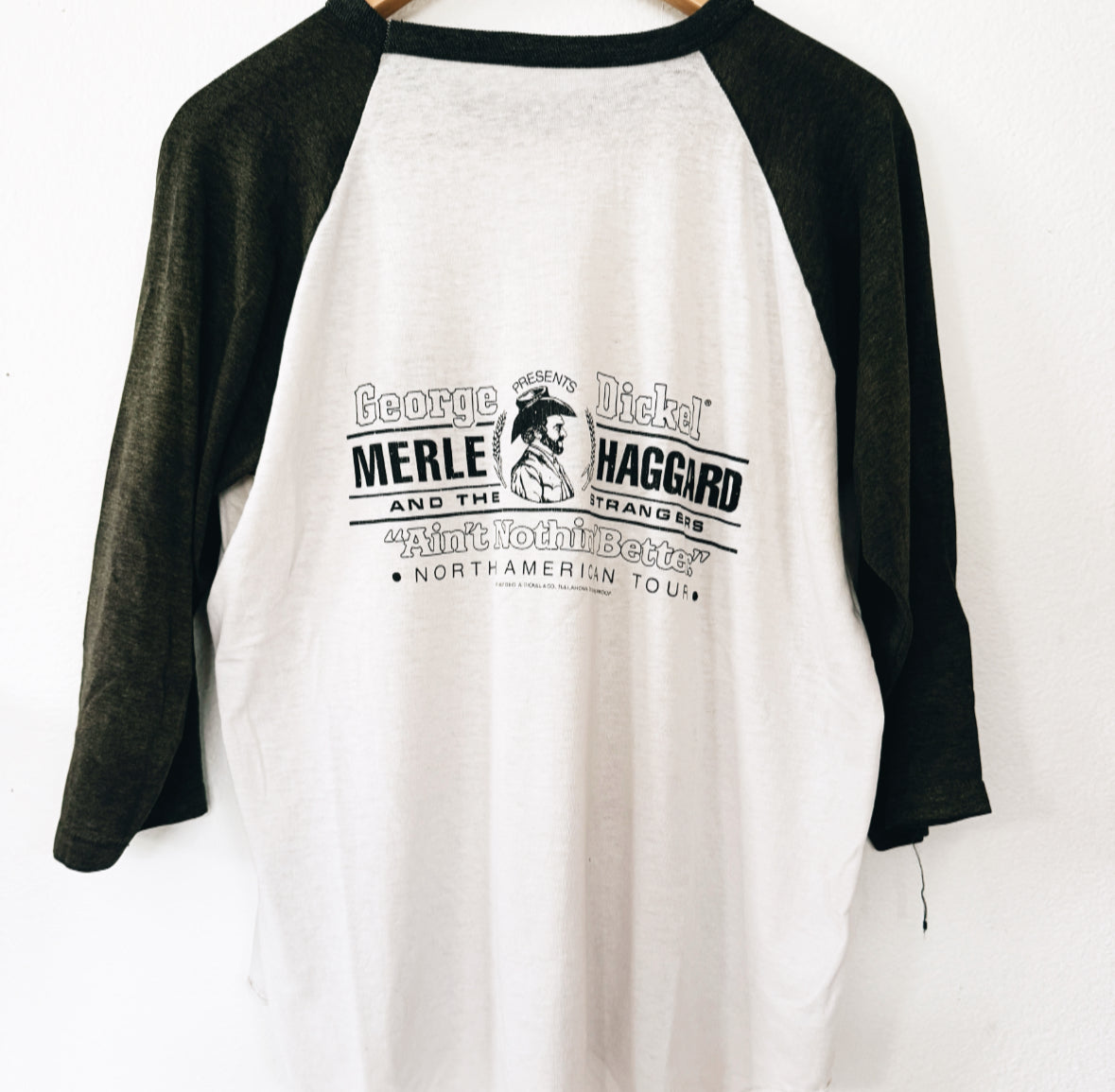 Vintage Merle Haggard George Dickel 1987 Tee