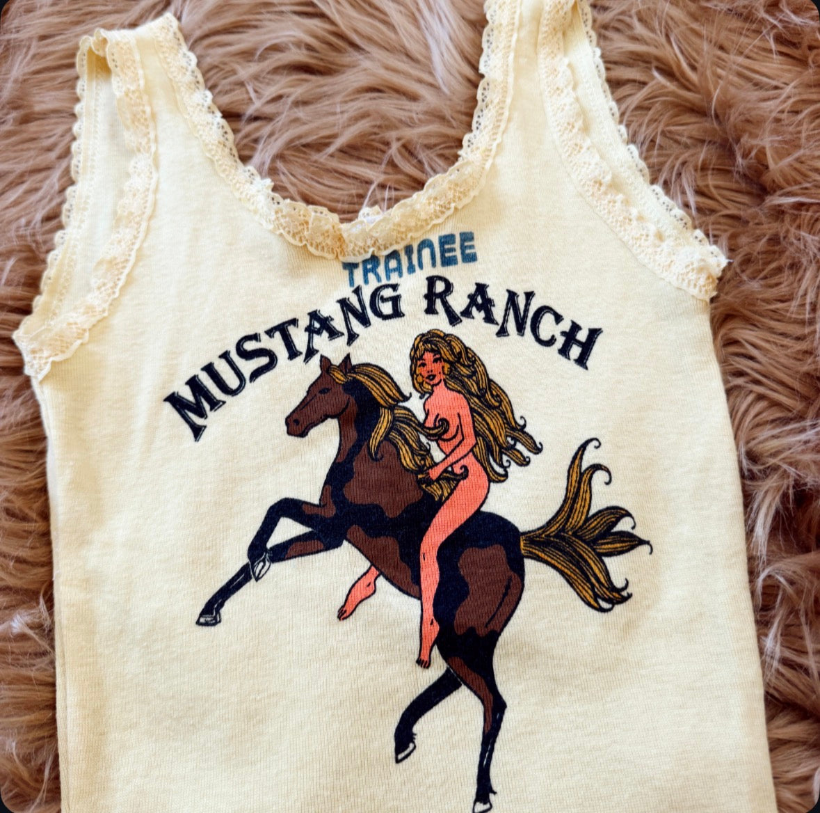 Vintage Mustang Ranch Tank Top