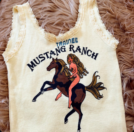 Vintage Mustang Ranch Tank Top