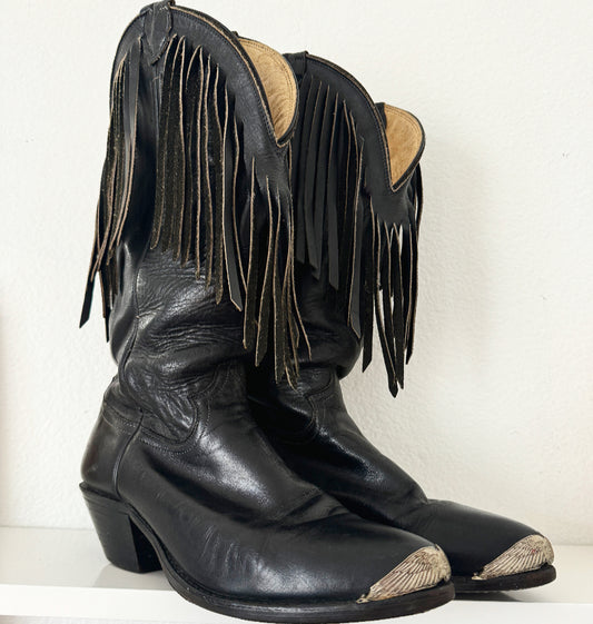 Vintage Harley Fringe Boots