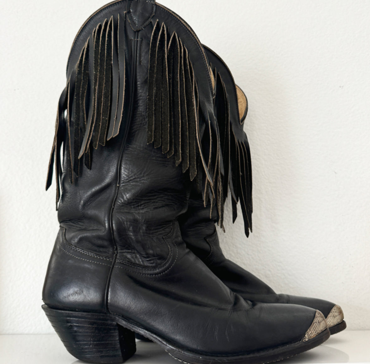 Vintage Harley Fringe Boots