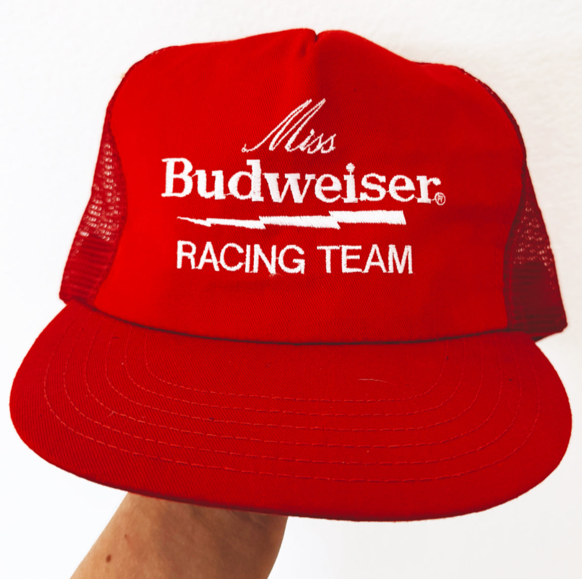 Vintage Miss Budweiser Racing Hat