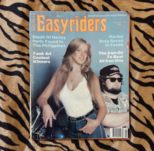 Vintage Easyriders Sept. 1979 Magazine