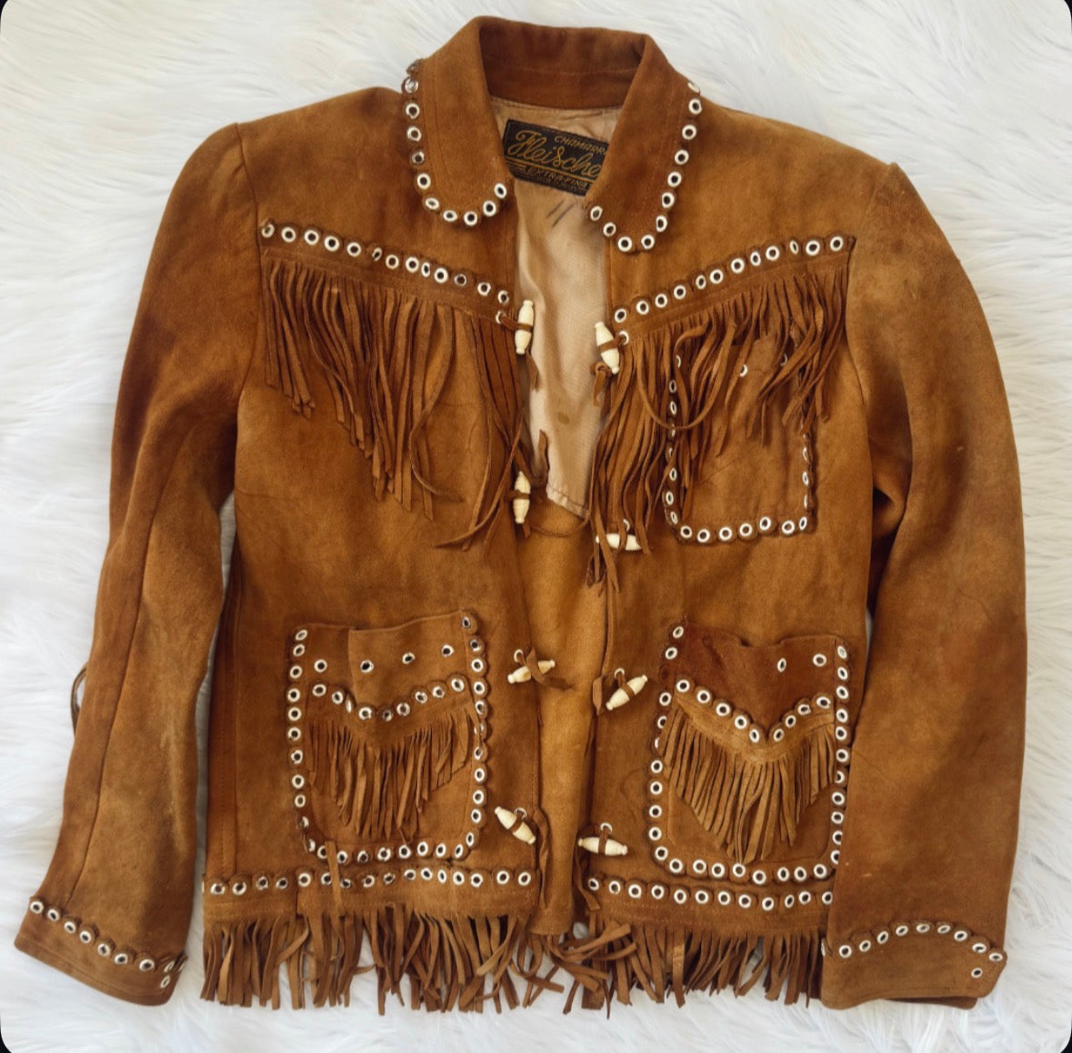 Vintage Fringe Jacket