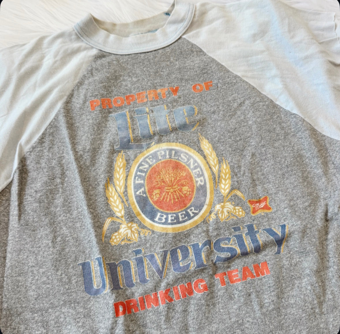 Vintage Miller Lite Drinking Team Tee