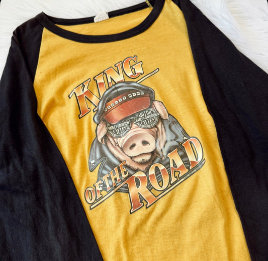 Vintage Harley King Of The Road Tee