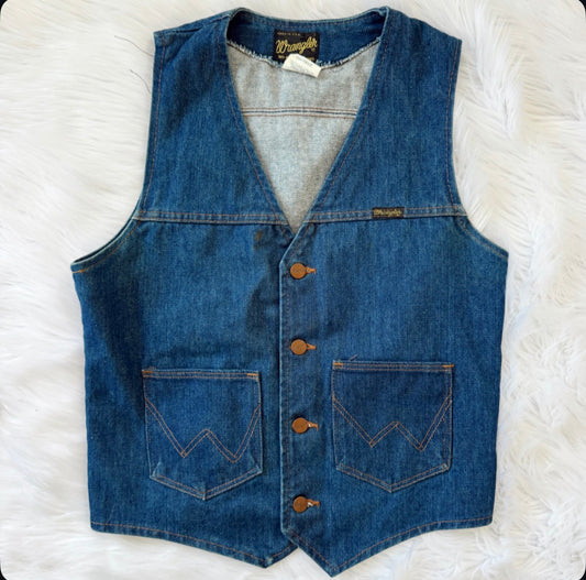 Vintage Wrangler Denim Vest