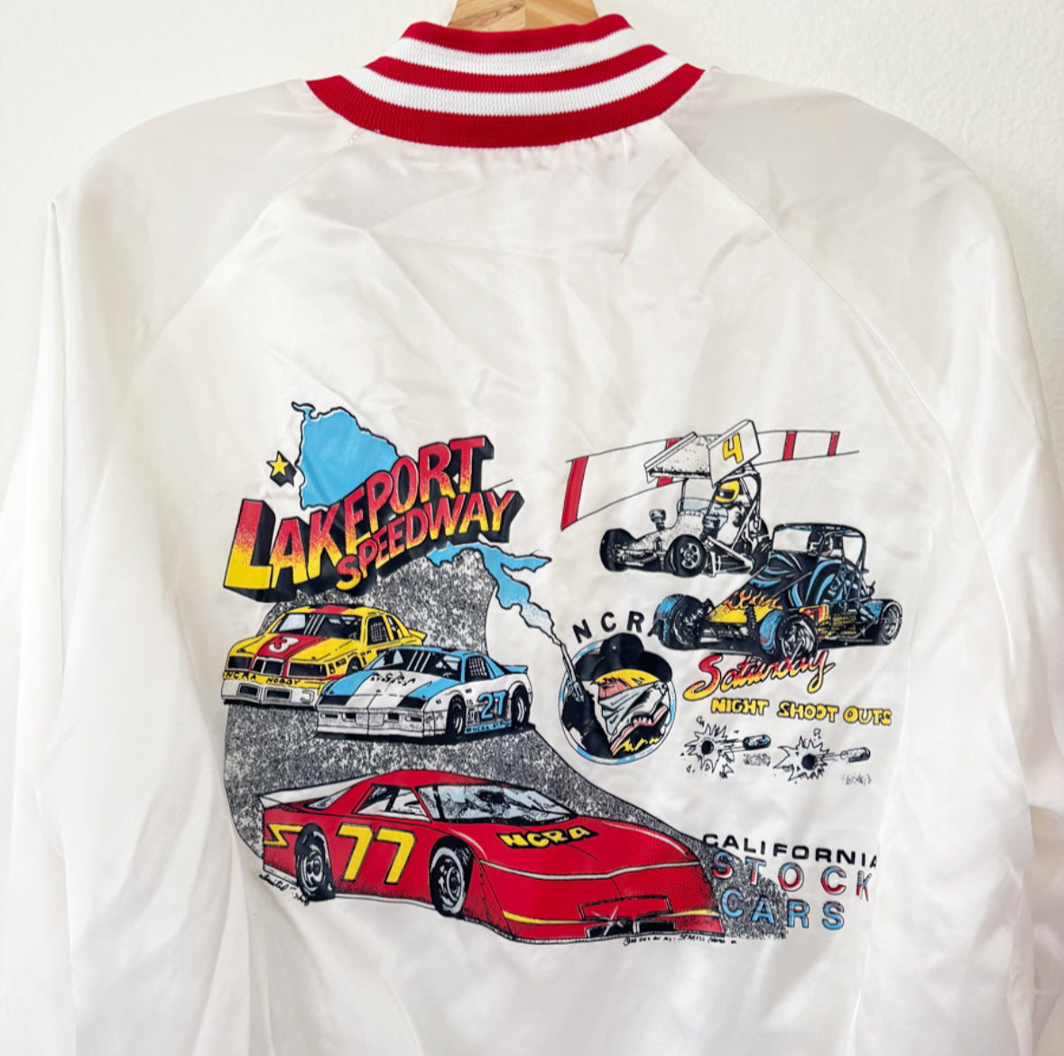 Vintage Lakeport Speedway Bomber Jacket