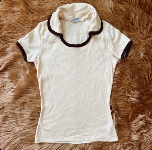 Vintage 70s Collared Tee