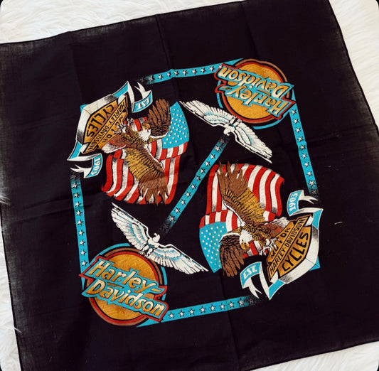Vintage Harley Davidson Bandana