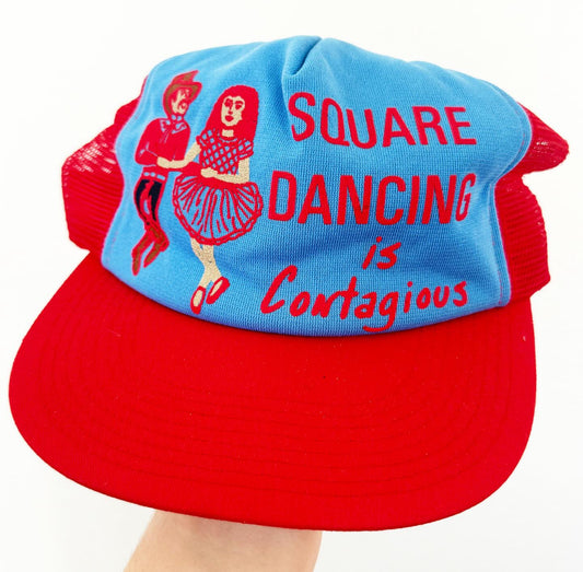 Vintage Square Dancing Hat