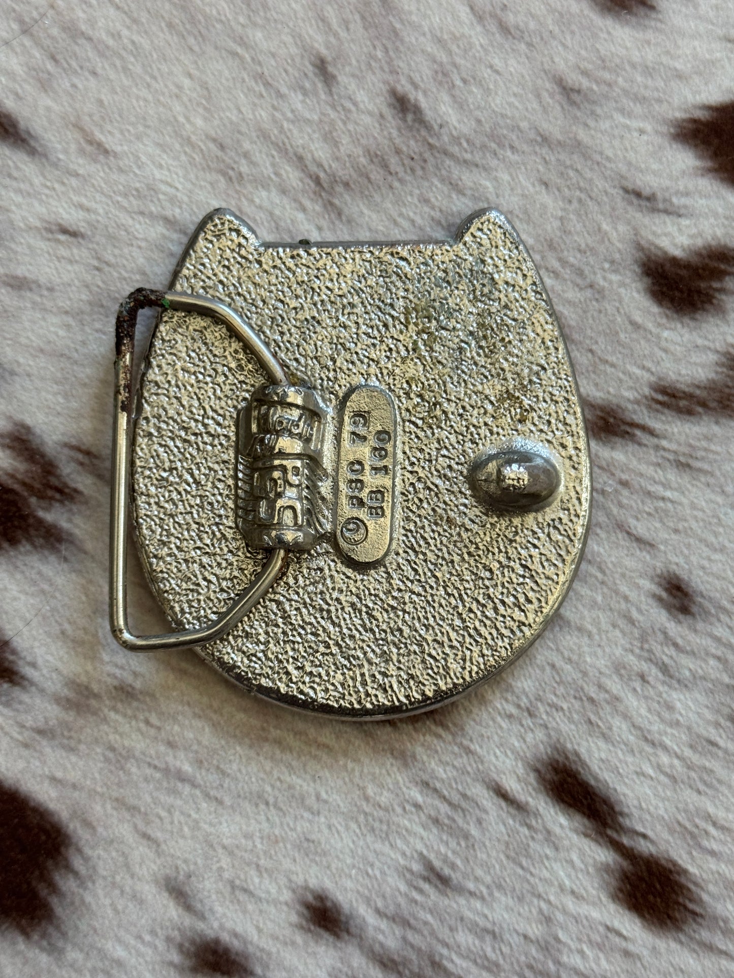 Vintage Horseshoe Belt Buckle